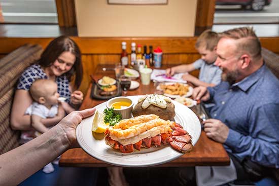 Always celebrate with lobster